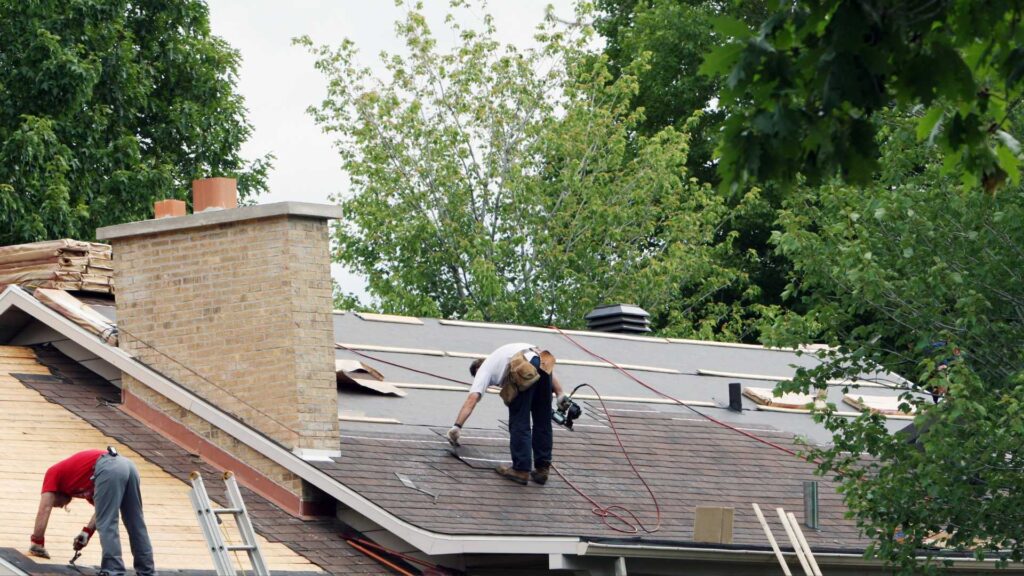 roofing man working Apex NC